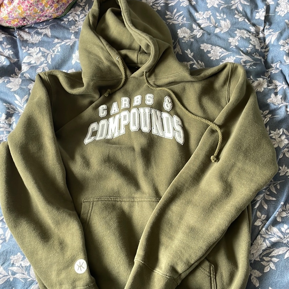 KKfit carbs and compounds sweatshirt hoodie